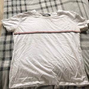 Brandy Melville Red White and Blue Striped Top!